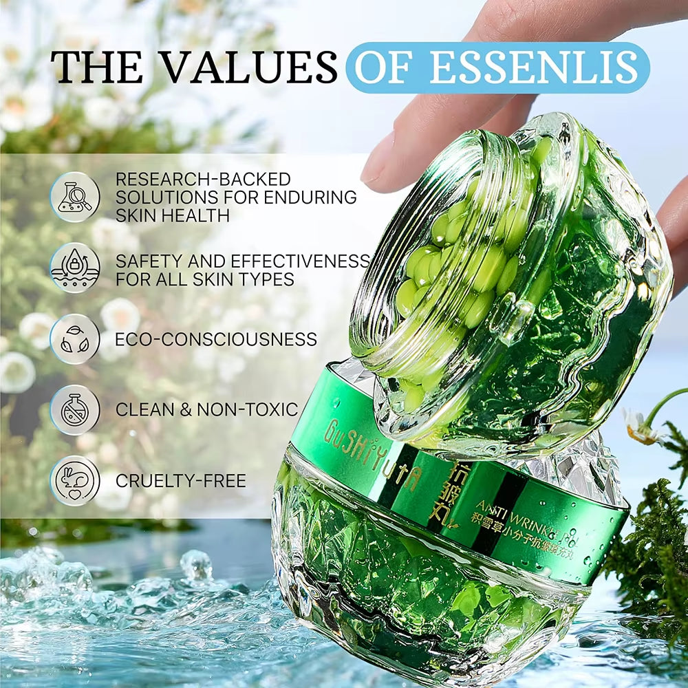 Centella Asiatica Face Cream Skincare Moisturizing Nourishing Firming Facial Cream Anti-Wrinkle Pill Skin Care for Beauty