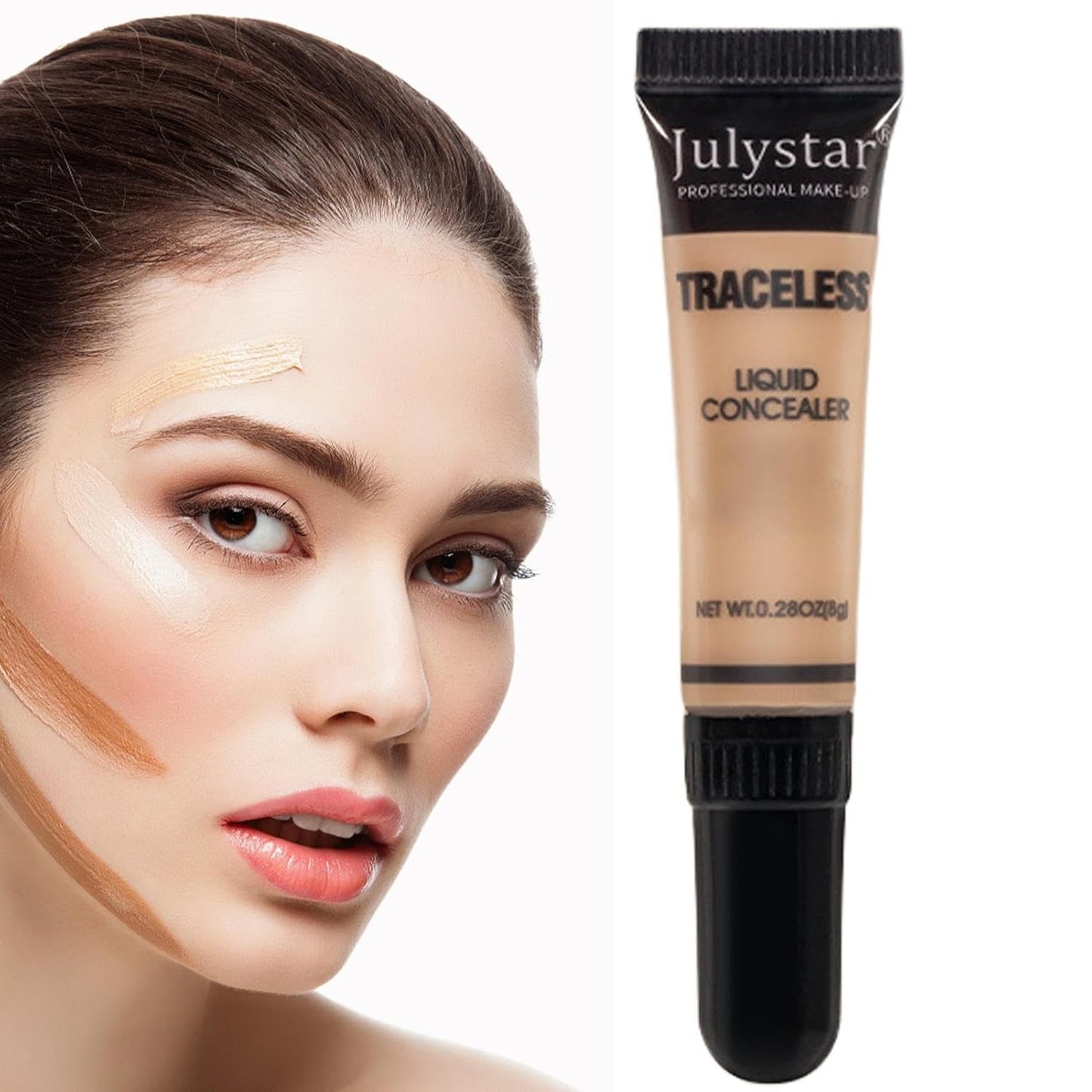 Wasserfestes Bein- Und Körper-Make-Up - Perfection Tip Concealer, Perfection Tip, Wasserfeste Flüssigformel, Vielseitig Einsetzbar Für Gesicht Und Körper, Natürliches Finish