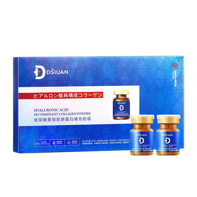 Hyaluronic Acid Essence Collagen Filling Powder Cream Facial Repair Moisturizing Fine Line Lifting Firming Brightening Skin Care