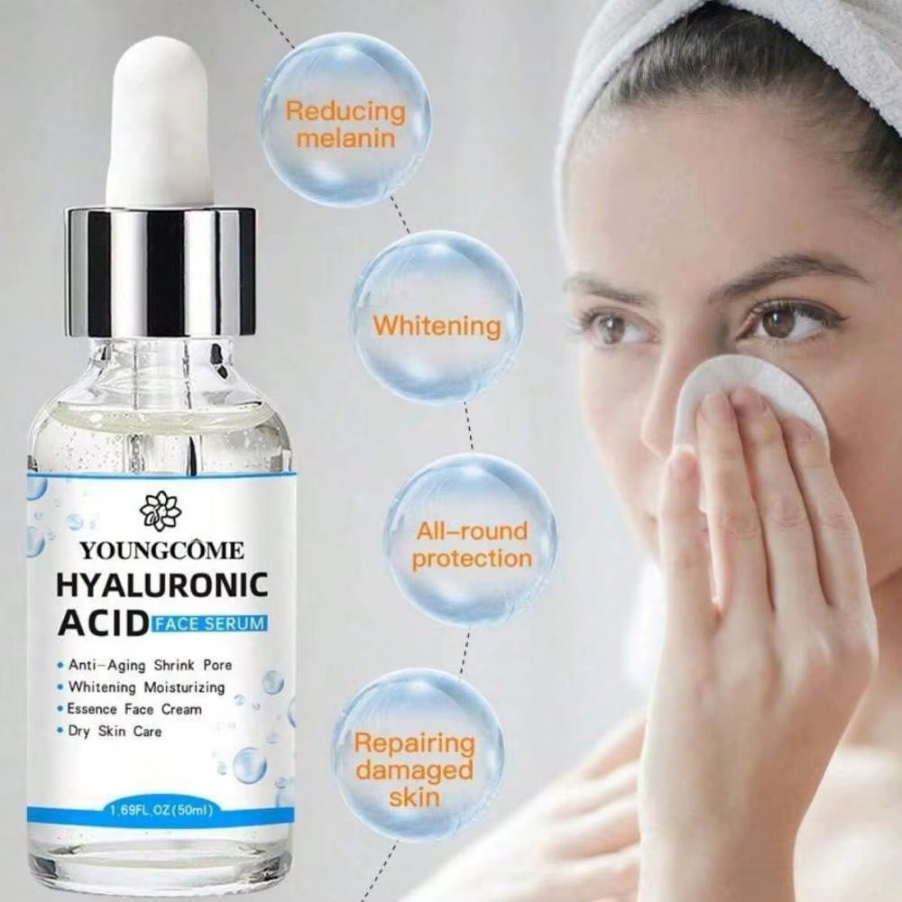 30Ml/50Ml Hyaluronic Acid Facial Essence Deep Repair Moisturizing Facial Skin Anti-Aging Essence Korean Skin Care Products