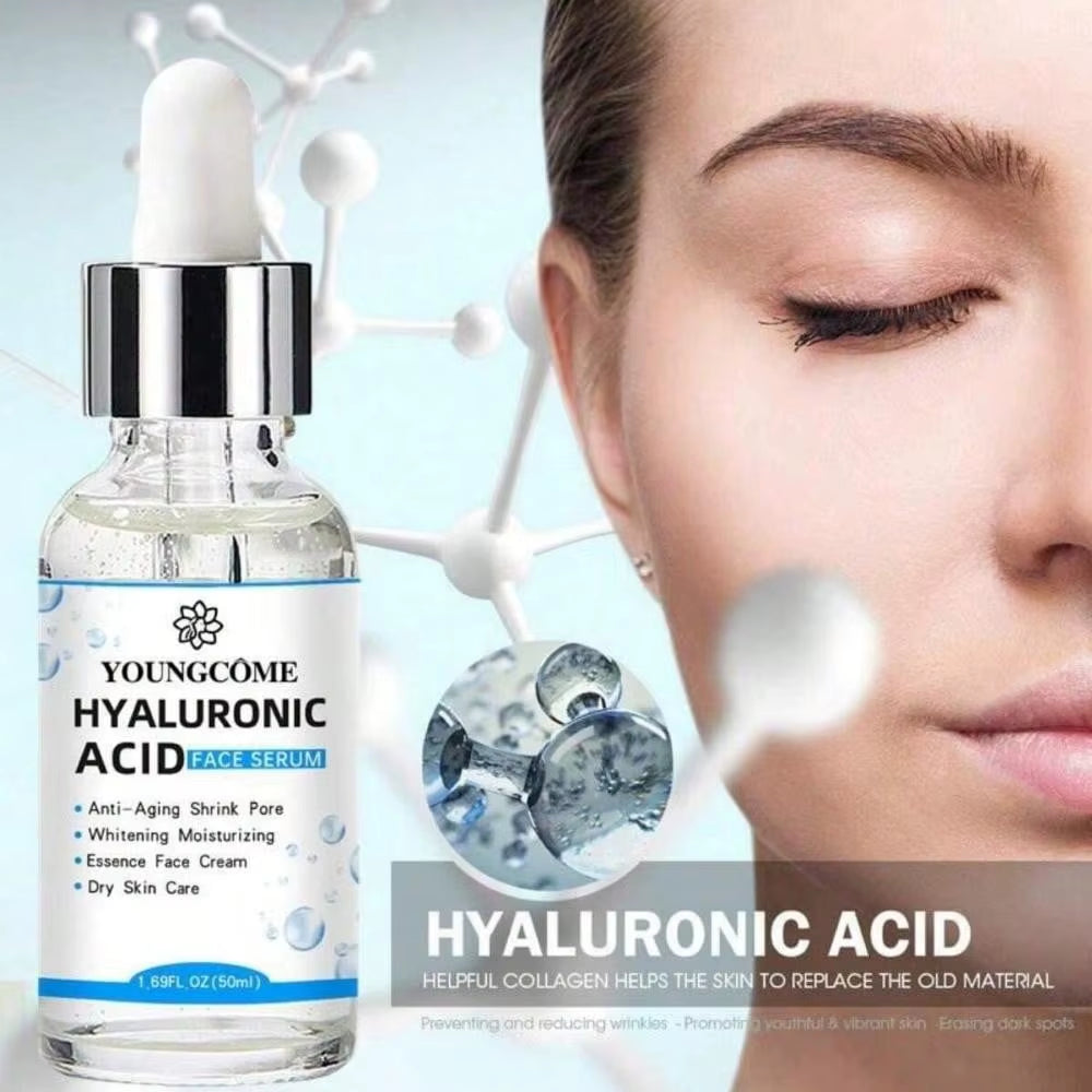 30Ml/50Ml Hyaluronic Acid Facial Essence Deep Repair Moisturizing Facial Skin Anti-Aging Essence Korean Skin Care Products
