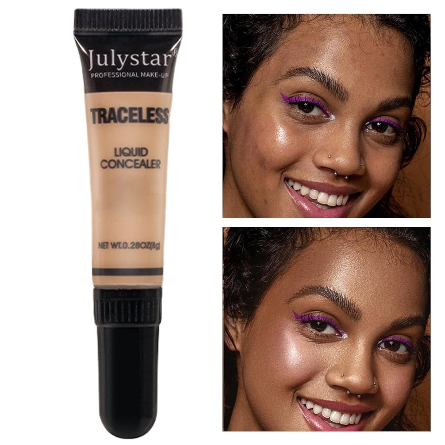 Wasserfestes Bein- Und Körper-Make-Up - Perfection Tip Concealer, Perfection Tip, Wasserfeste Flüssigformel, Vielseitig Einsetzbar Für Gesicht Und Körper, Natürliches Finish