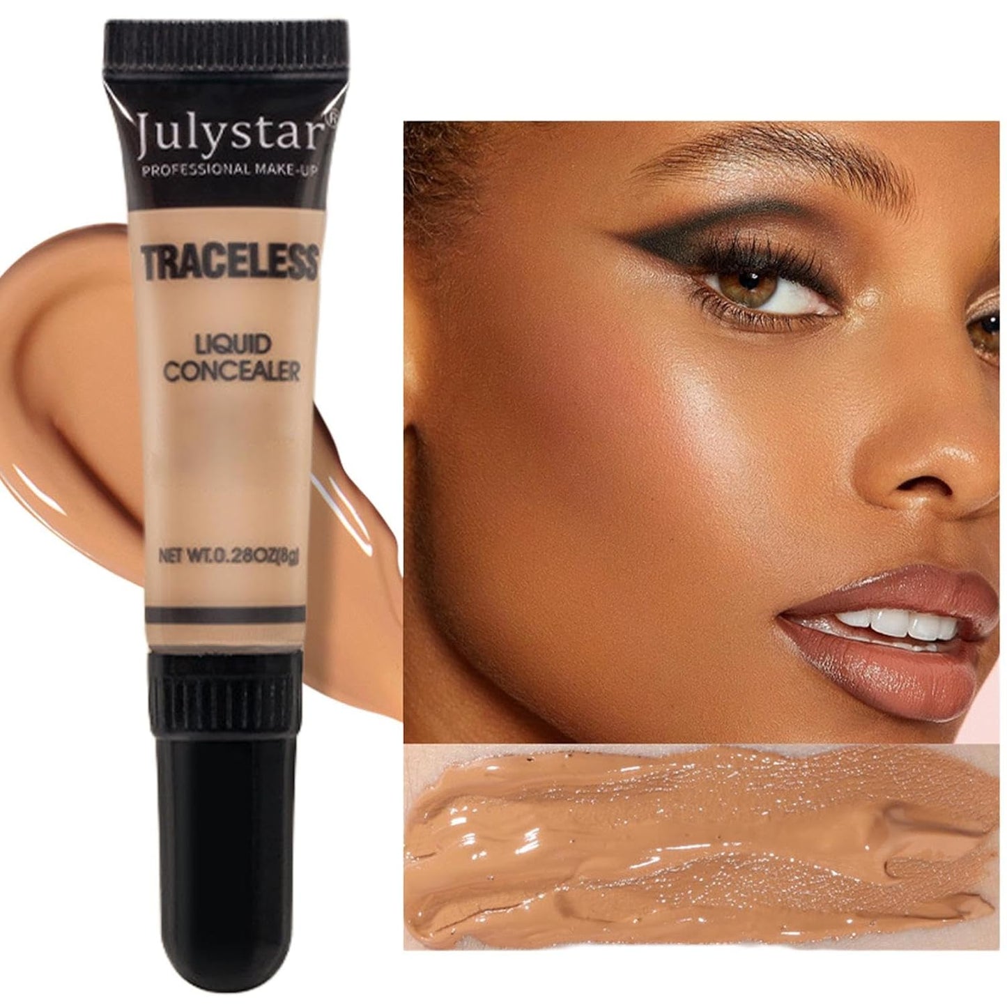 Wasserfestes Bein- Und Körper-Make-Up - Perfection Tip Concealer, Perfection Tip, Wasserfeste Flüssigformel, Vielseitig Einsetzbar Für Gesicht Und Körper, Natürliches Finish