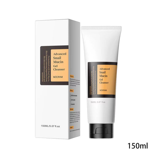 150Ml Snail Facial Cleanser Snail Mucin Face Wash Brightening Gel Cleanser Moisturizing Oil Free Face Cleanser Gel Face Cleaner
