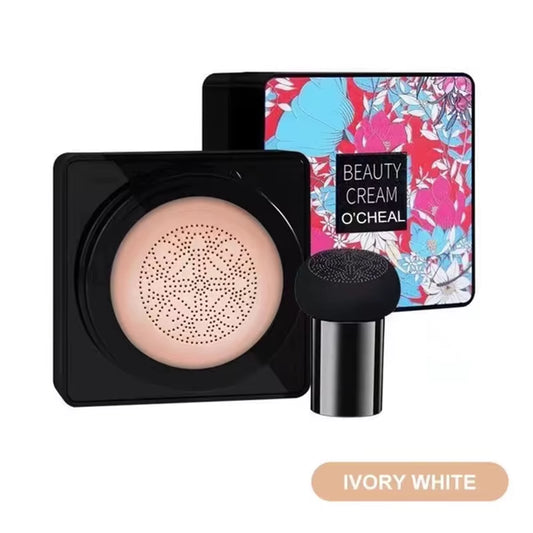 Mushroom Head Air Cushion CC Cream Foundation Concealer Oil-Control BB Cream Whitening Face Base Makeup Cosmetics Moisturizing
