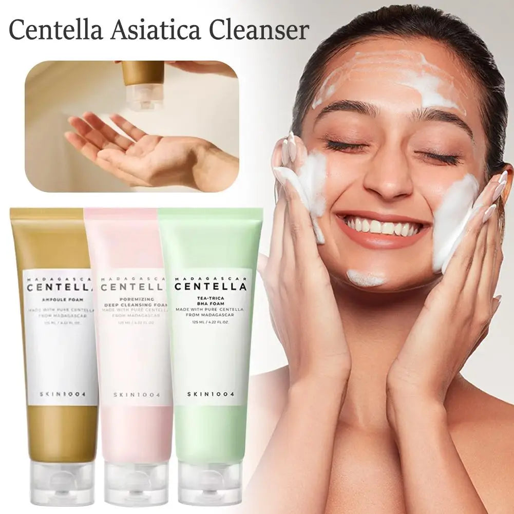 125ML for Skin1004 Himalayan Salt Centella Asiatica Cleanser Deep Cleansing Foam Removes Impurities That Clog Pores Skin Care
